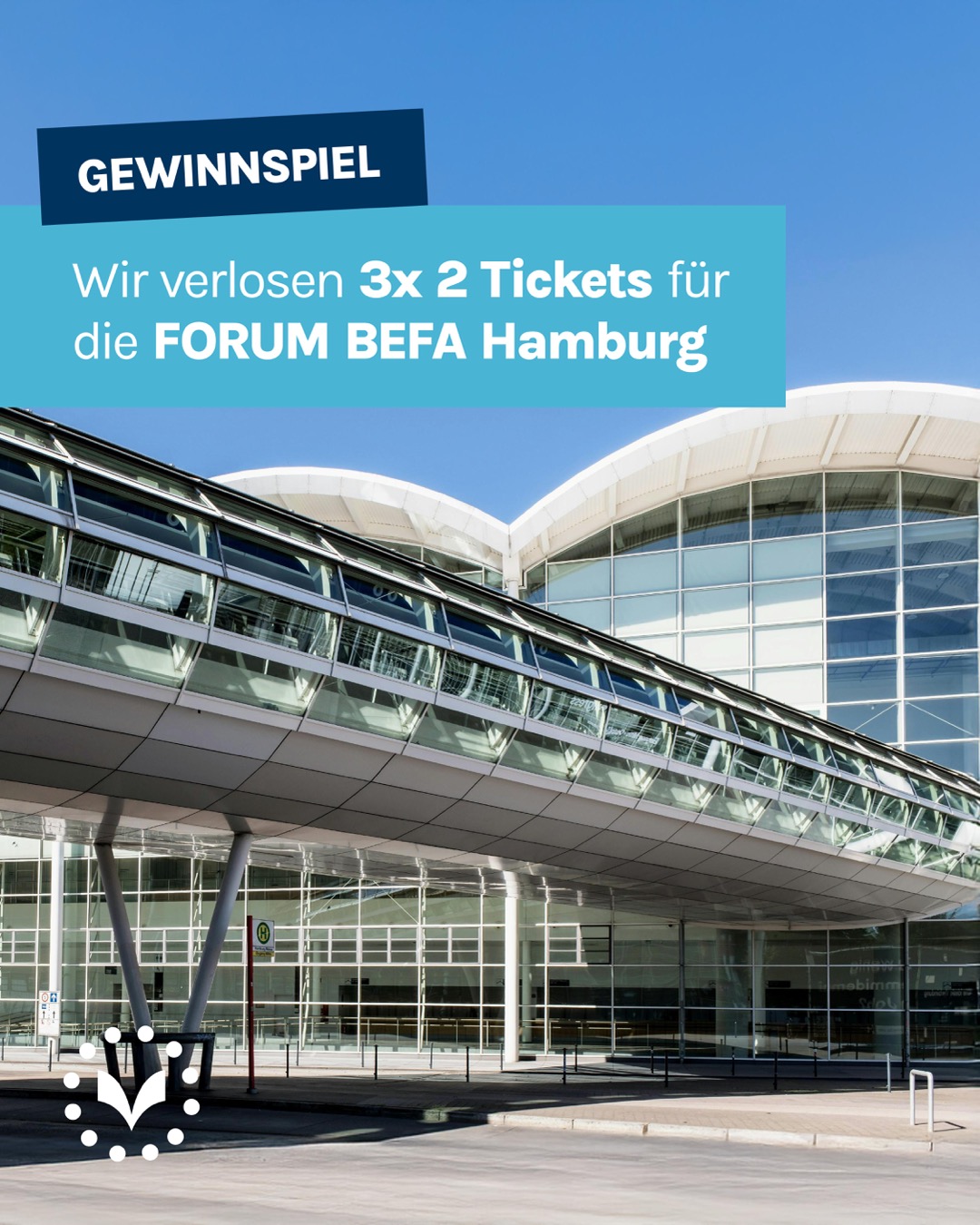 Instagram-Post: Gewinnspiel — wir verlosen 3×2 Tickets für die FORUM BEFA Hamburg