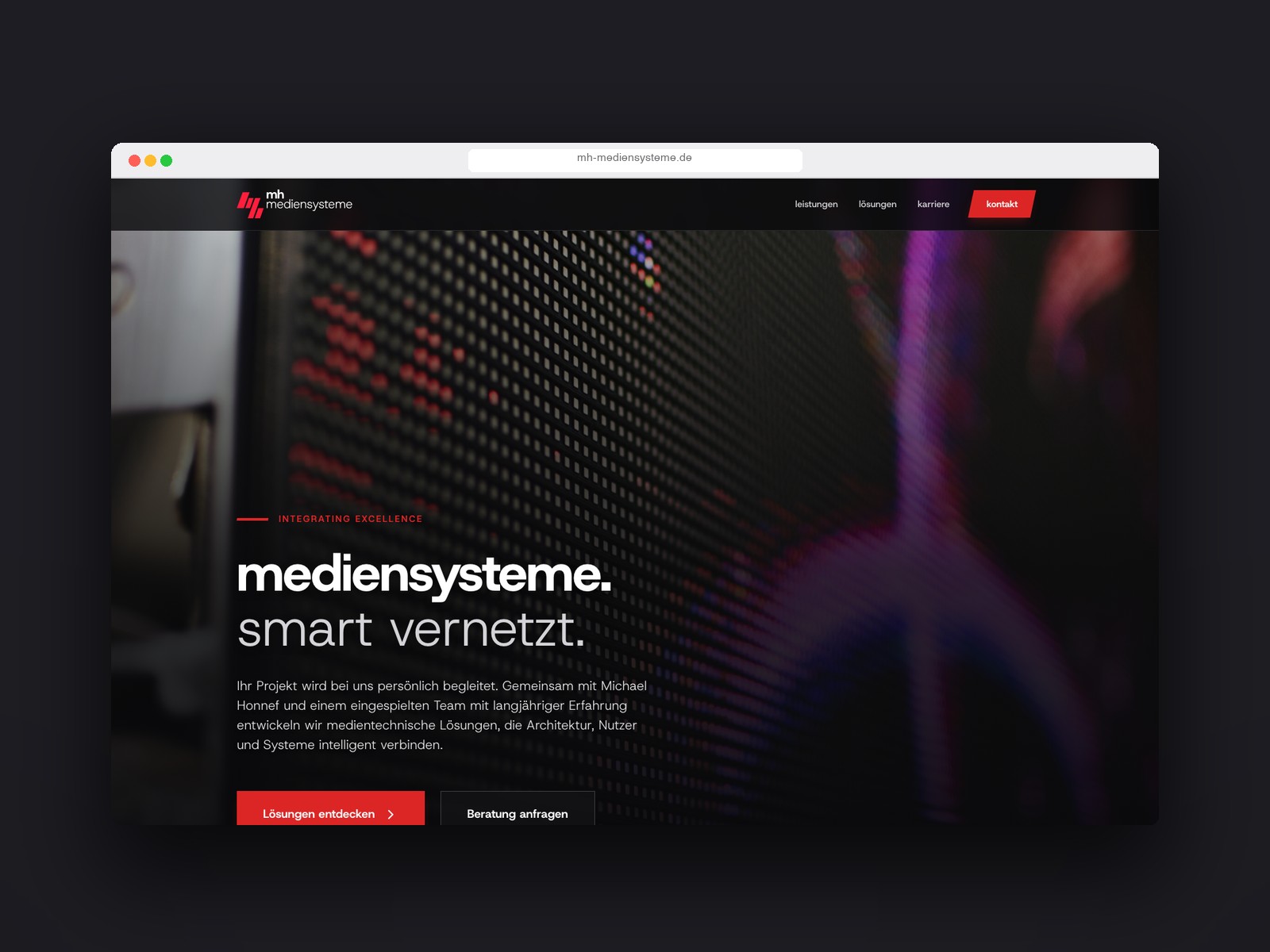 MH Mediensysteme — neue Website